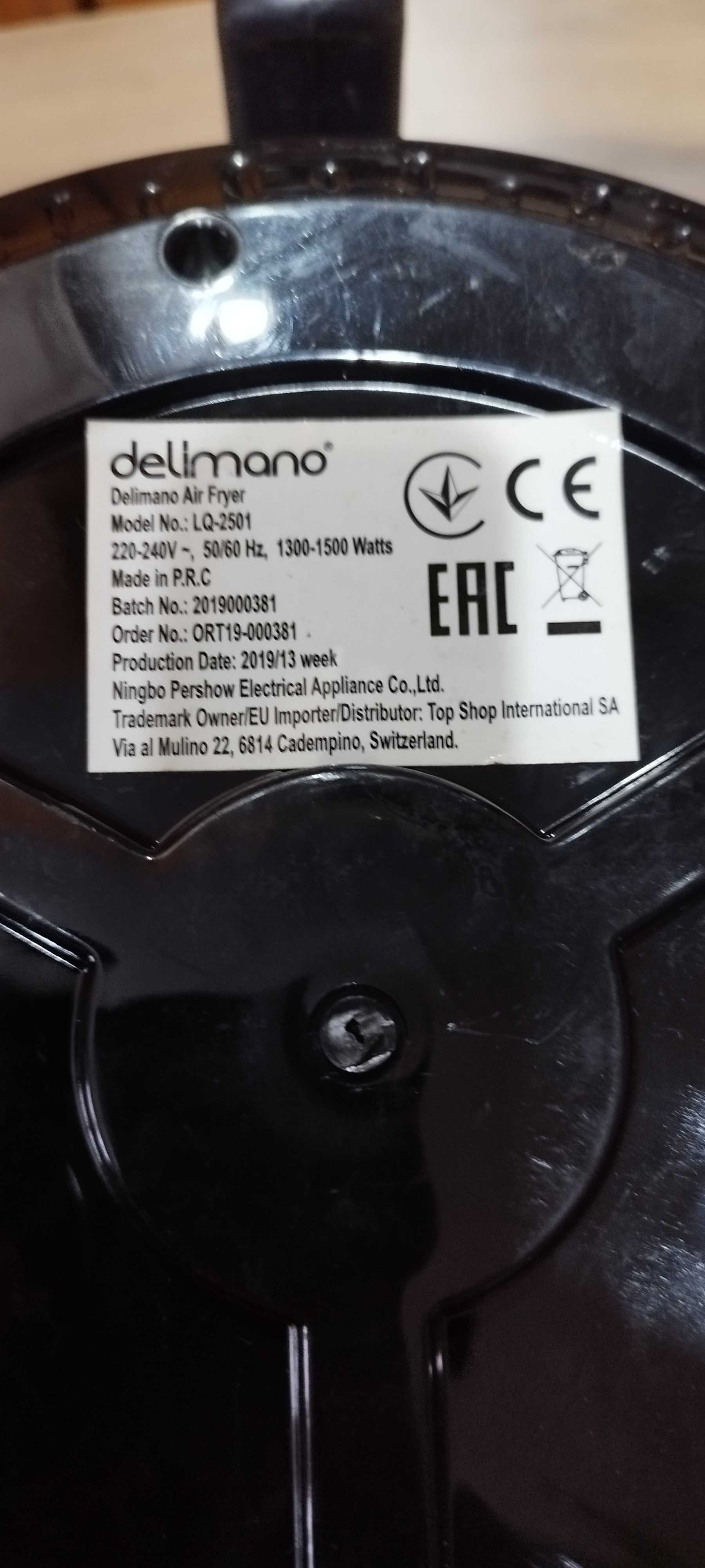 Friteuză AirFryer Delimano