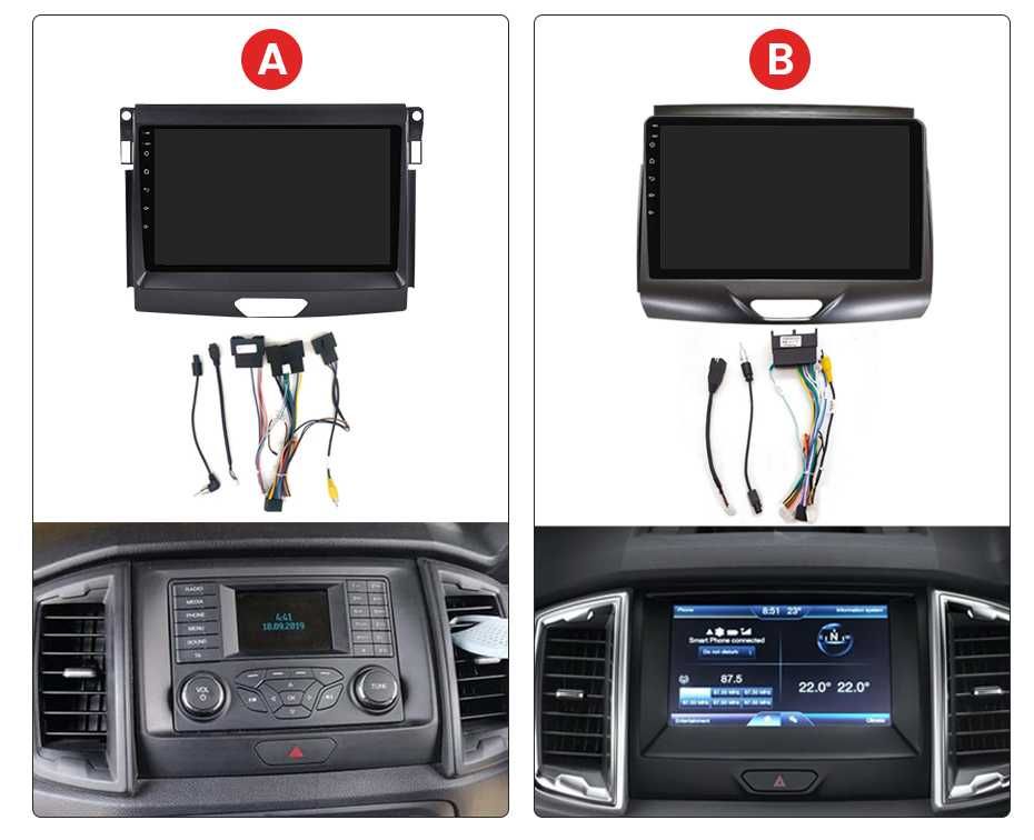 Navigatie Ford Ranger din 2015 - 2021 , Noua Garantie 2GB 4GB 8GB RAM