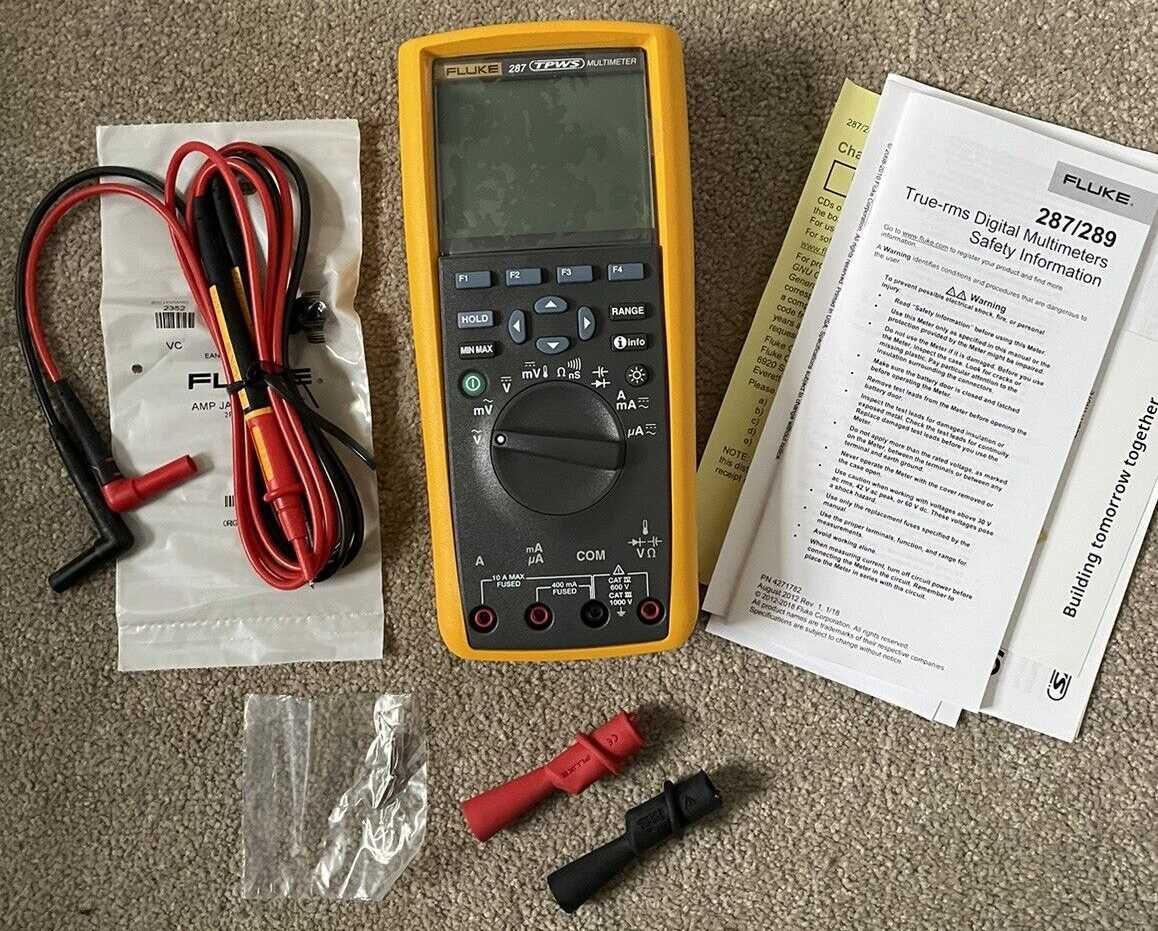 Мултимер FLUKE 287 TPWS - чисто нов