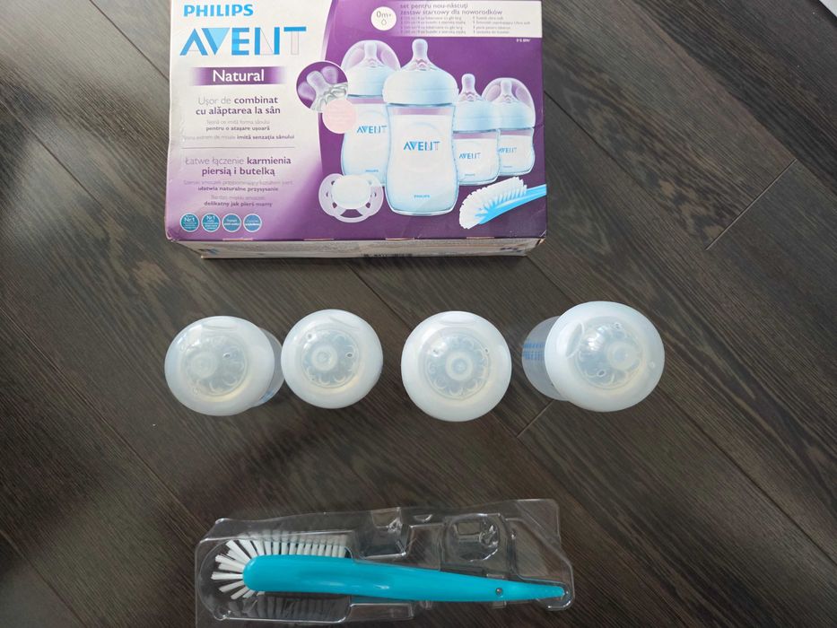 Sterilizator Philips Avent SCF286 + 2 seturi biberoane Nuk/Philips