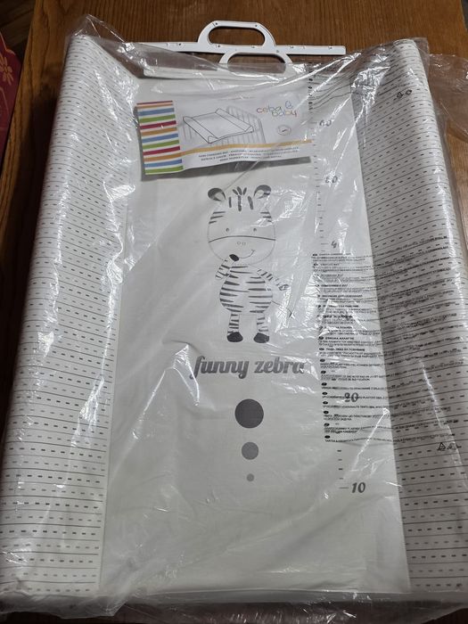 Ceba Baby Saltea de înfășat moale 50×70 Zebra