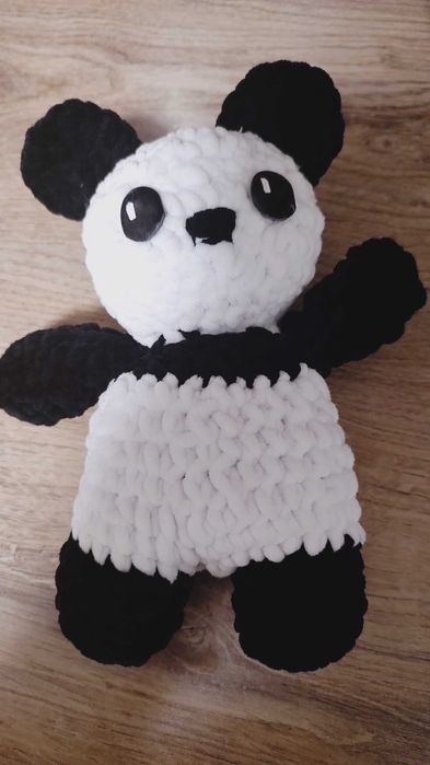 Плетена играчка ПАНДА