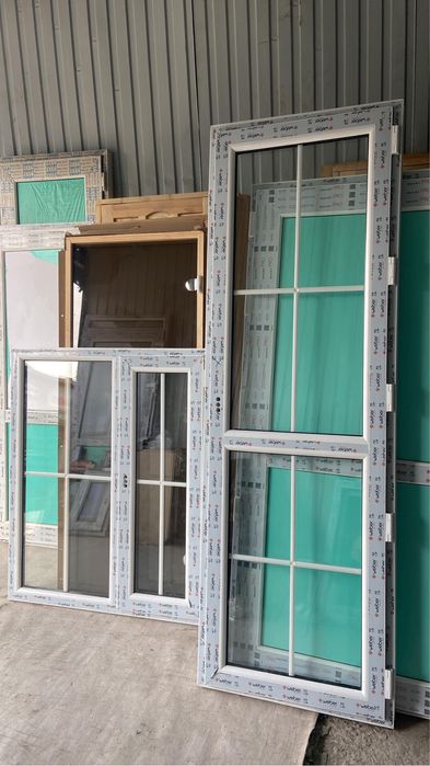 Пластиковые окна, двери и форточки