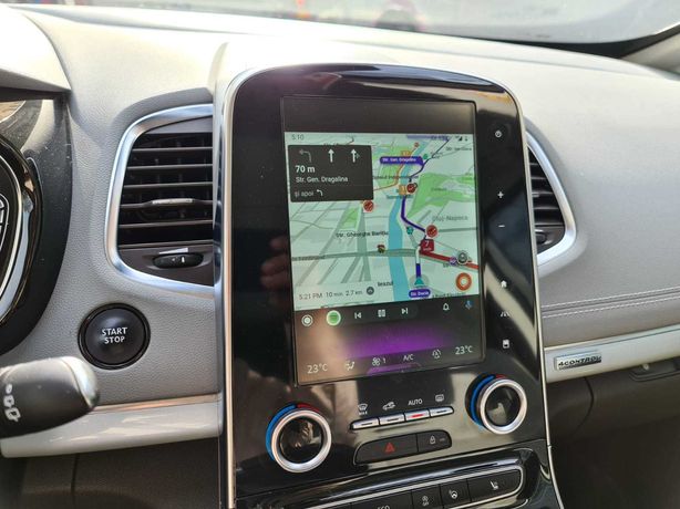 Apple CarPlay Android Auto Renault R-Link2 Harti Waze 2021-2022