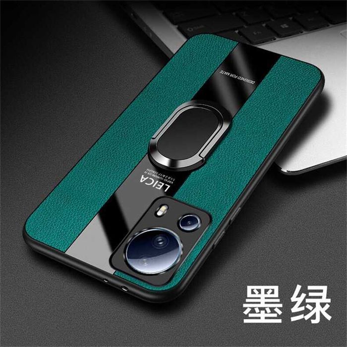 Xiaomi 13T Pro / 13 Lite / 13 / 13 Pro / PORSCHE кожен кейс с пръстен