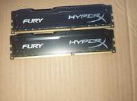 Memorie ram HyperX Fury,DDR3,CL10,1600MHz kit de 16 GB, 2x8 GB