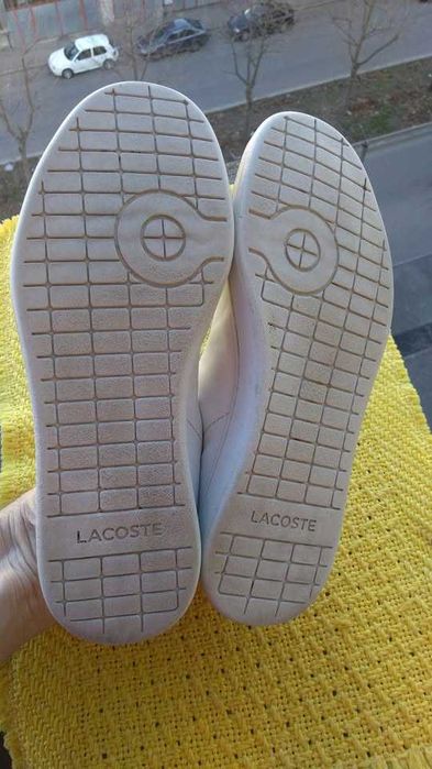 Tenisi unisex Lacoste, mar.38 (23.5 cm), made in Vietnam