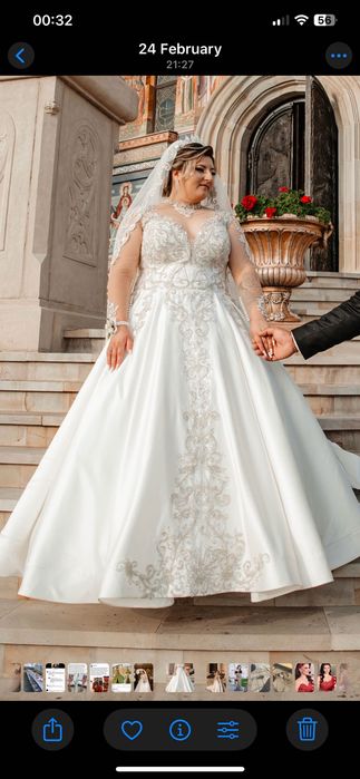 Vand rochie de mireasă