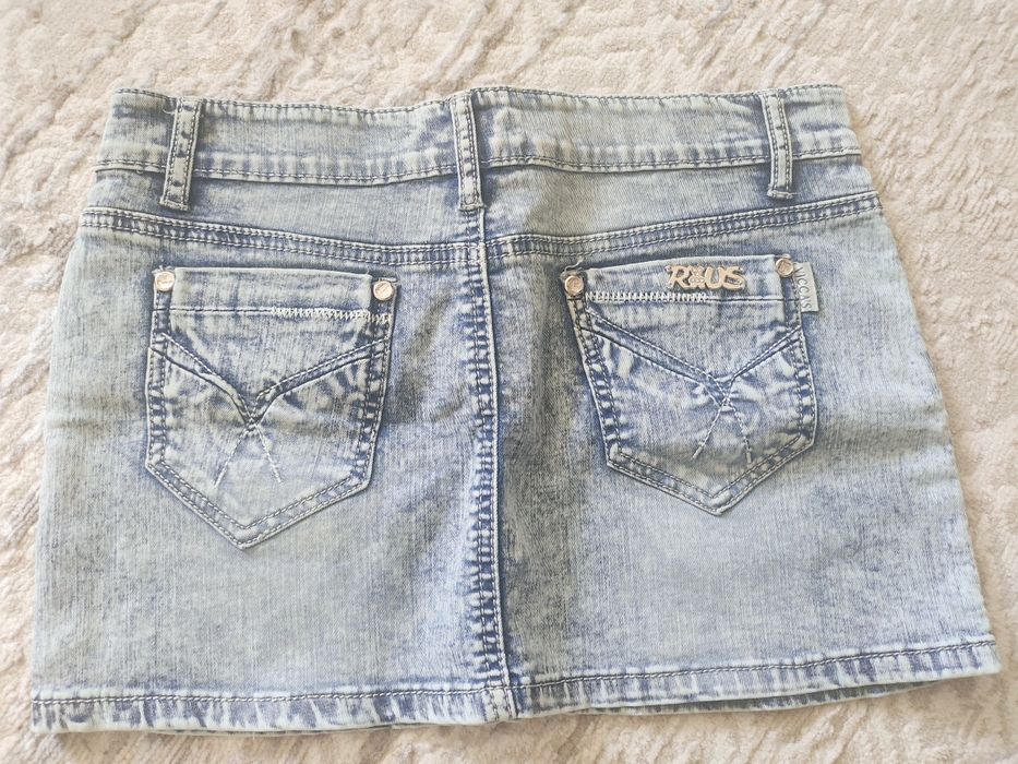 Джинсовая юбка мини новая