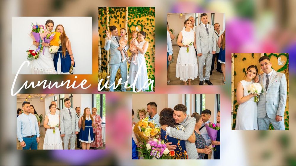 Fotograf evenimente, majorat, nunta, botez, cununie