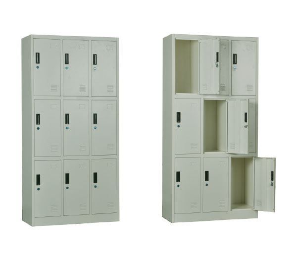 Метален шкаф LOCKER  Ε6003 бял цвят, Промо цена!