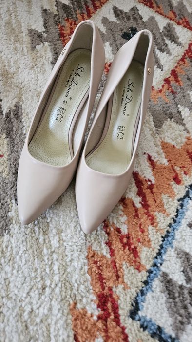 Pantofi eleganti  piele Solo Donna