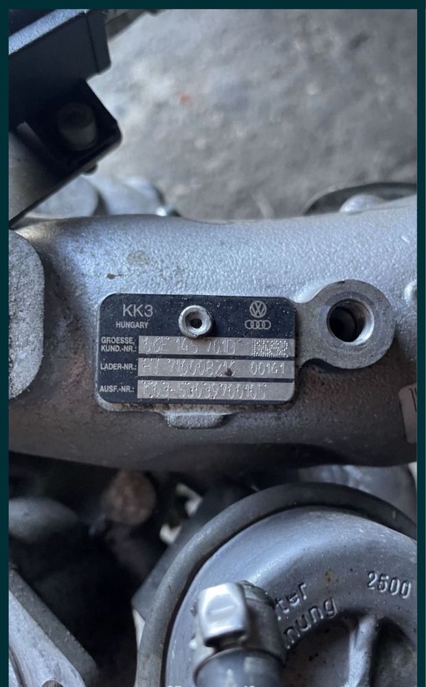 Турбо за 2.0 tfsi vag ПРОМО