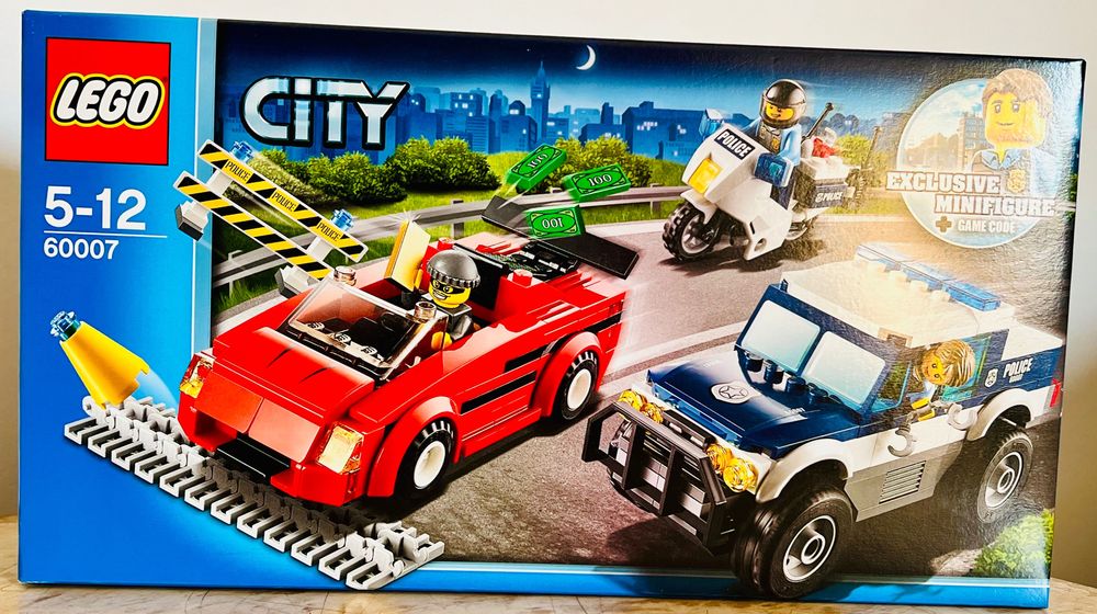 LEGO City 60007 Urmărire în mare viteză sigilat