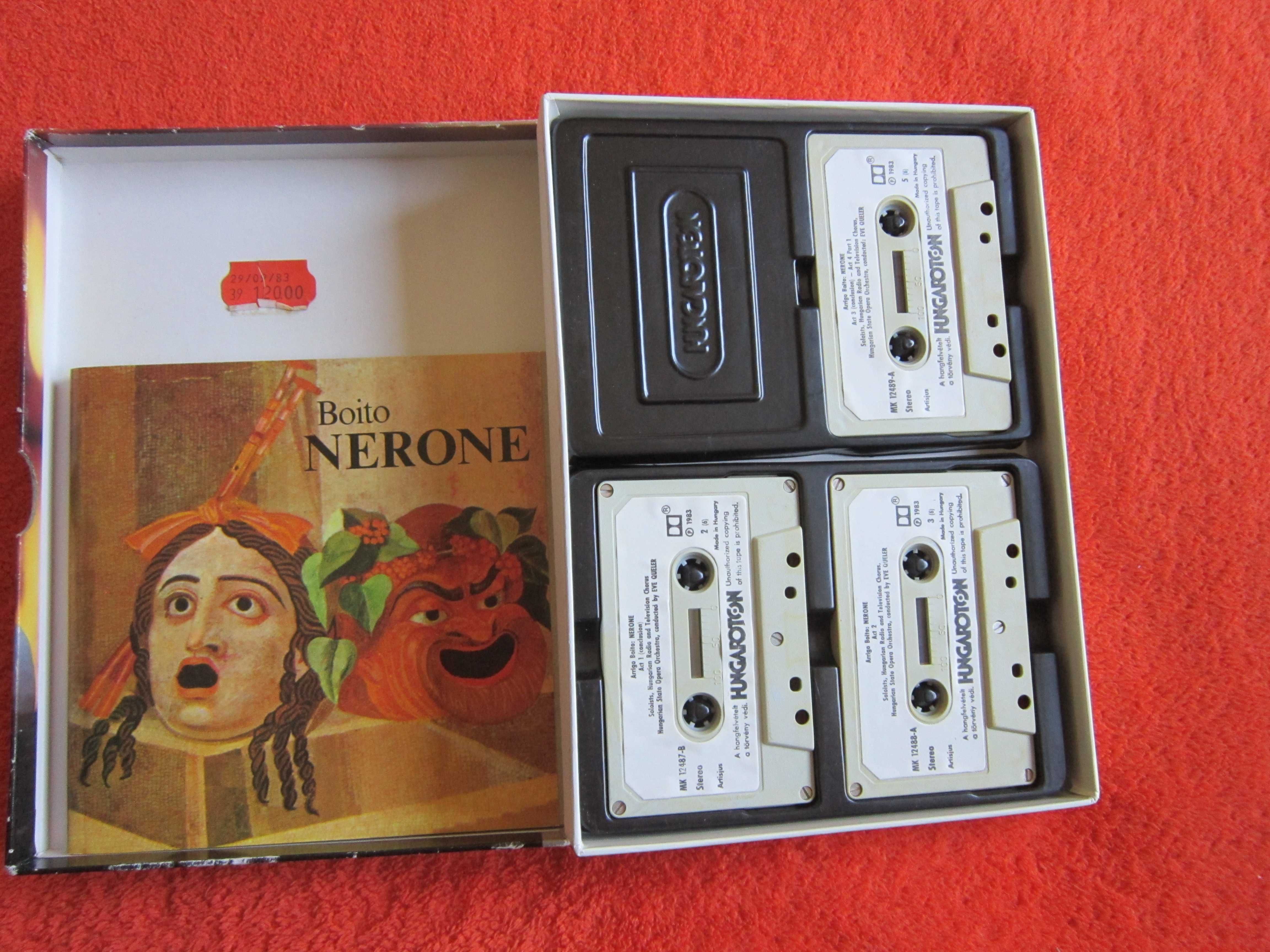 Nerone - Arrigo Boito (in lItaliana)1983  Eve Queler casete audio RAR