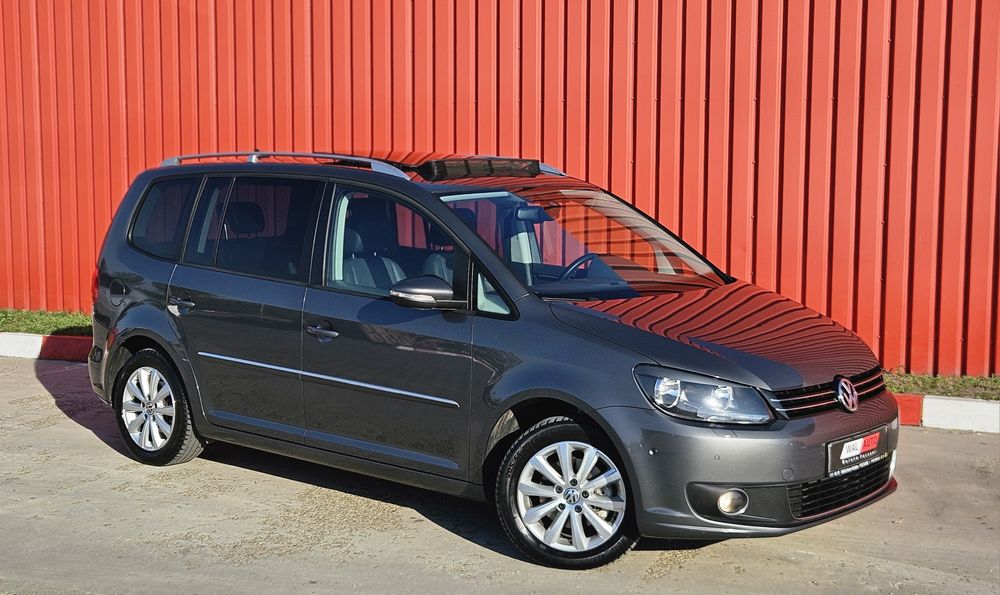 Vw.Touran 1.6 Tdi 105 cp 2014.03 Piele-Clima-Navi-Panoramic-Jante