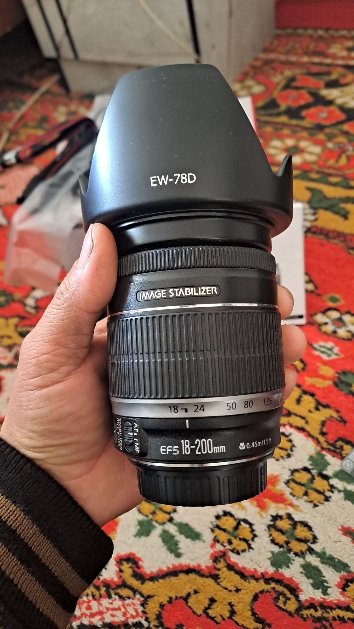 conon 70d va 18-200 abektiv yangi