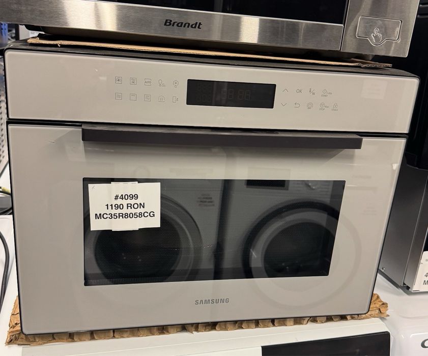 Cuptor cu microunde combinat 35L Samsung MC35R8058CG