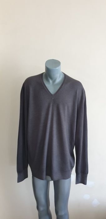 Burberry Extrafine Merino Wool Made in Italy Mens Size 2XL ОРИГИНАЛ!