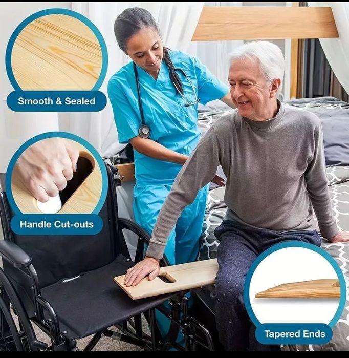 Пандус доска с ручкой  для перехода