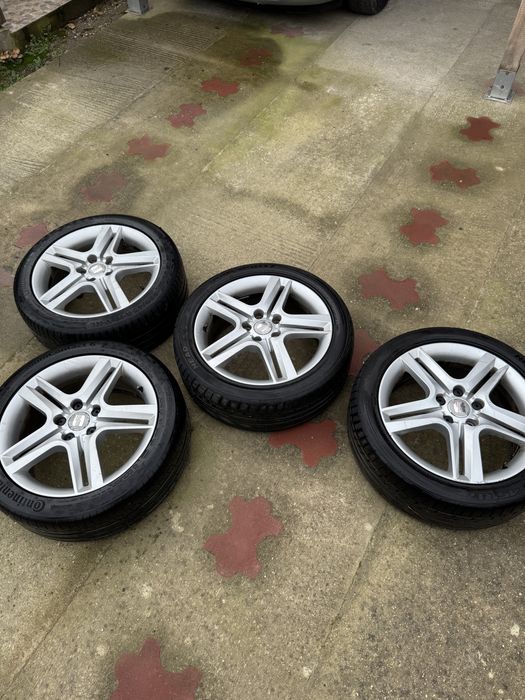 set jante + cauciucuri vara seat original ( seat , audi , vw )