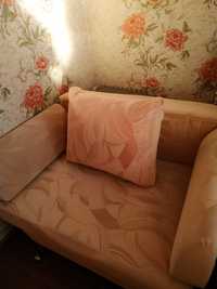 Продам кресло-кровать с пуфиком
