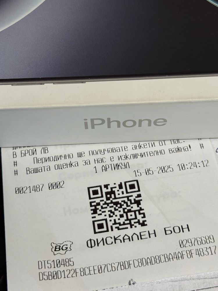 ***ЧИСТО НОВ 512GB iPhone 16 Pro Max Гаранция Vivacom 2027 White Titan