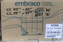 Motor nj2192gk 1000w -20 compresor embraco vitrina camera congelare