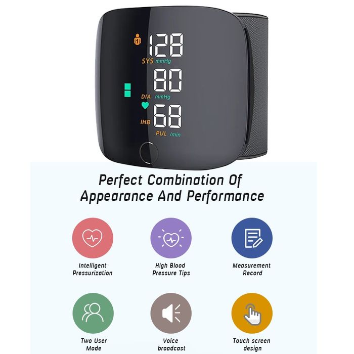 Апарат за кръвно с тъч скрийн