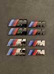 Emblema logo M aripa 5,5cmx2cm 4,5cmx1,5cm Bmw seria 3 5 6 7 X3 X5 X6