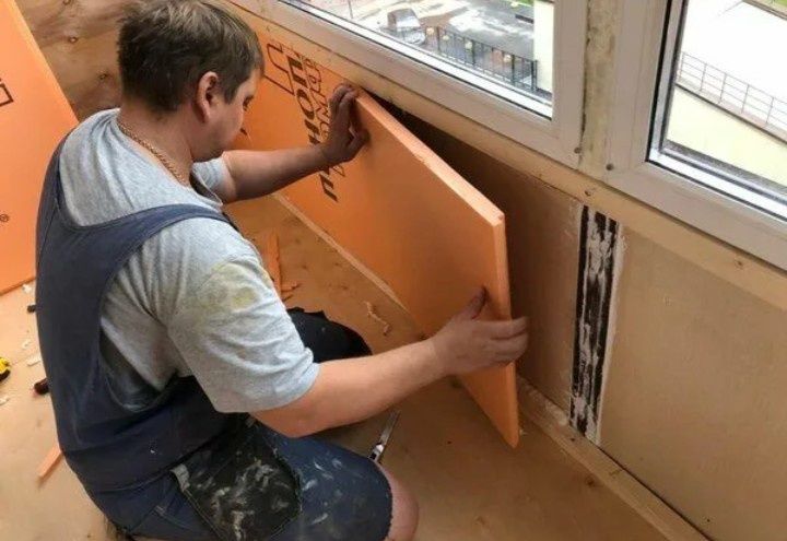 Утепление балкона быстро, качественно, нормально!