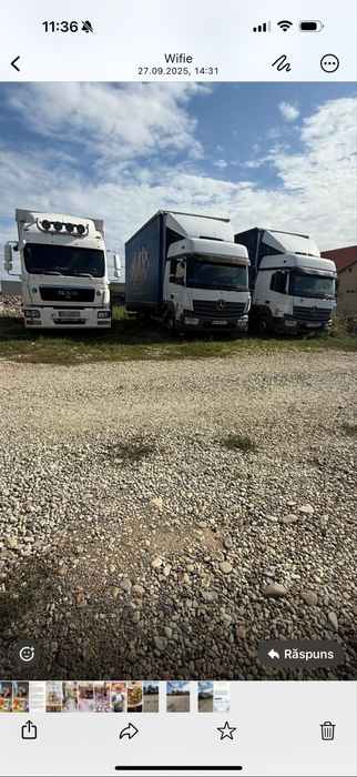 Camiaone 7,5t Man TGL 8.250 Mercedes Atego