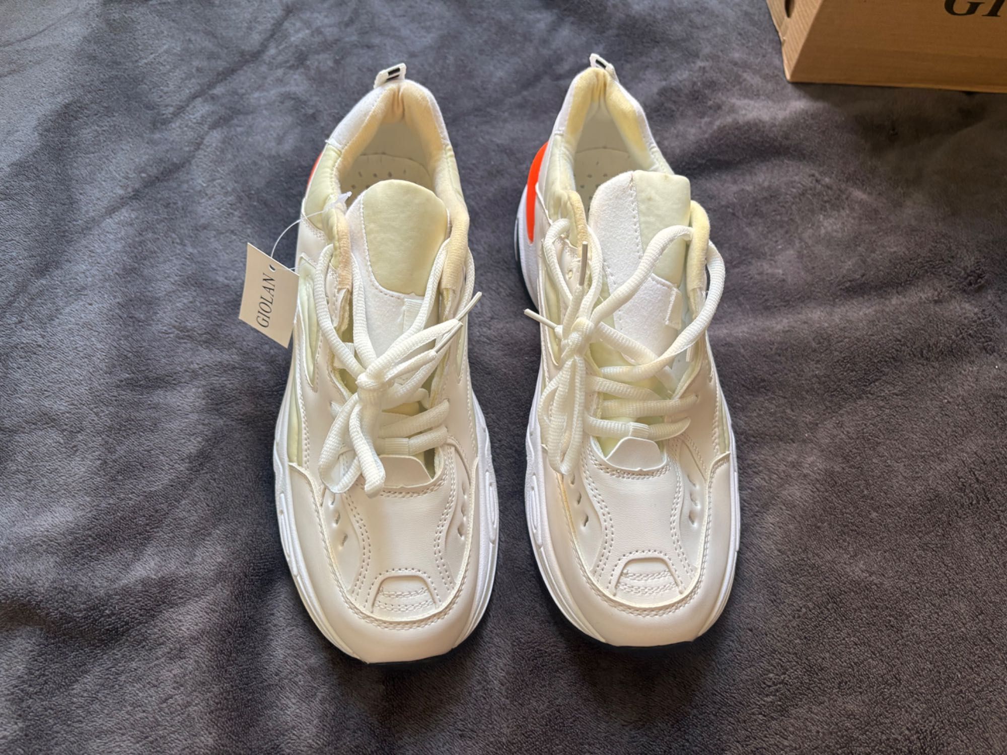 GIOLAN shoes white 43 size , Маратонки Гиолан , размер 43 , бели