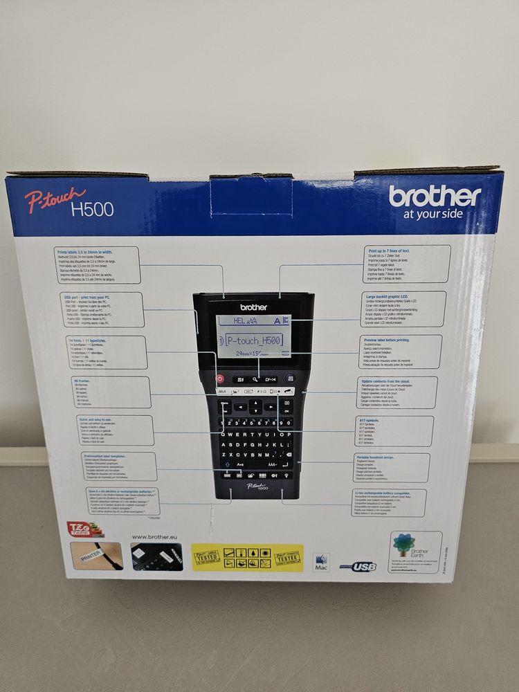 Brother PT-H500 - echipament etichetare portabil si versatil