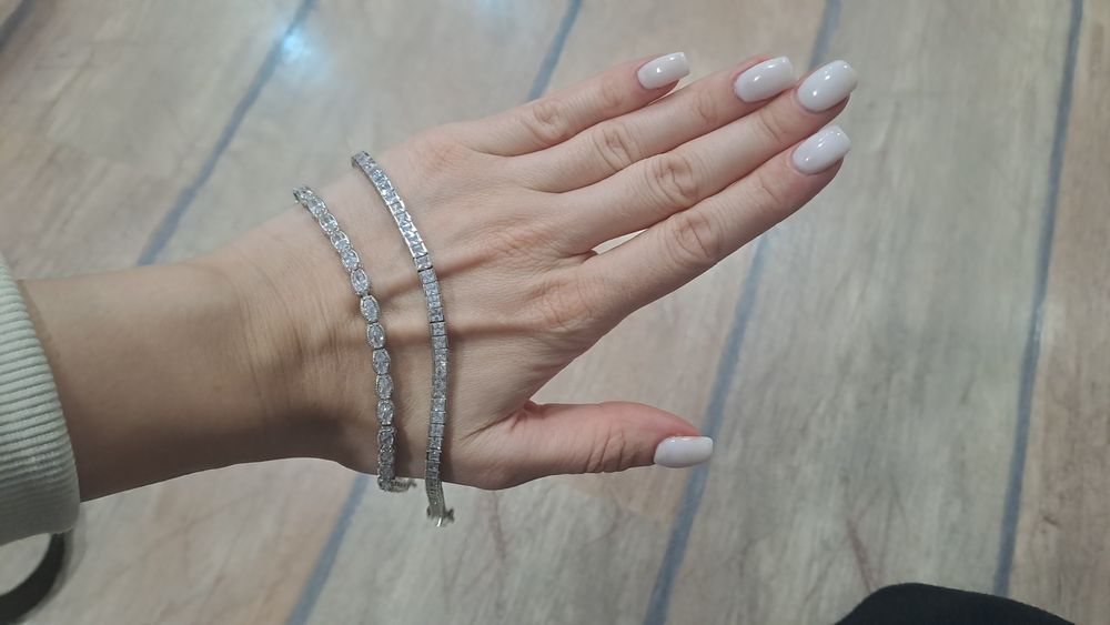 Сребърна гривна 925