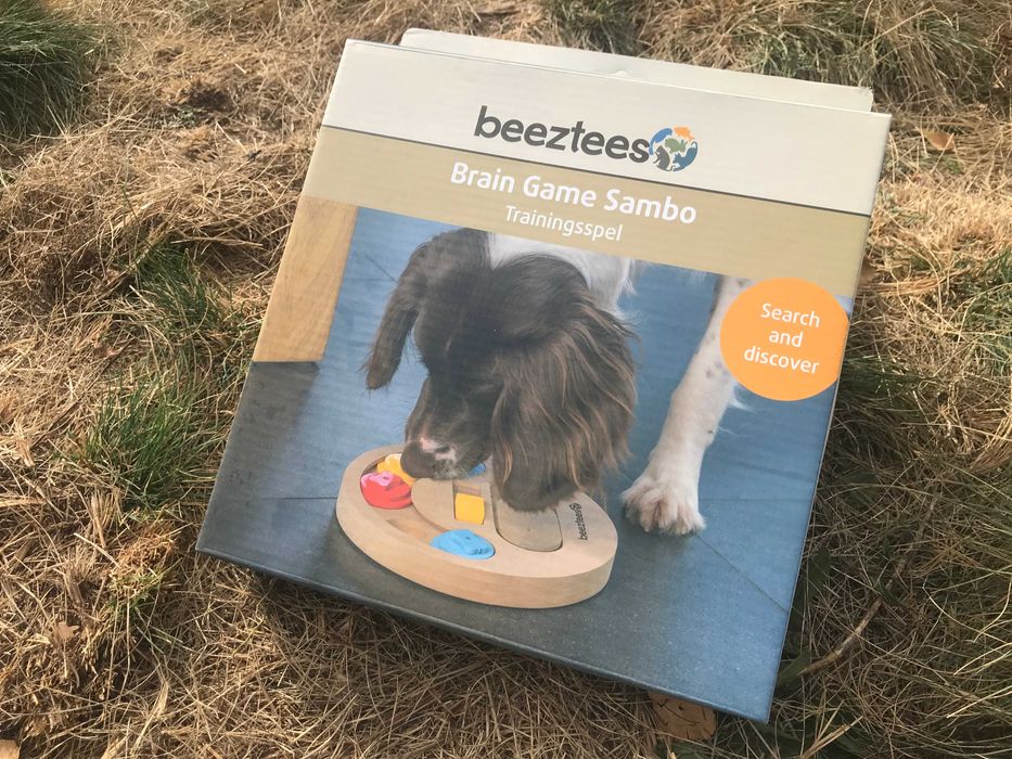 Дървена интерактивна играчка Beeztees Sambo за кучета