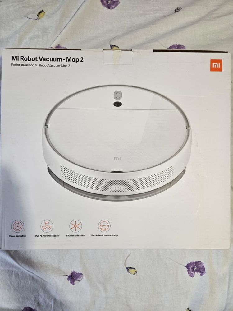Робот-пылесос Xiaomi Mi Robot Vacuum Mop 2 Pro белый