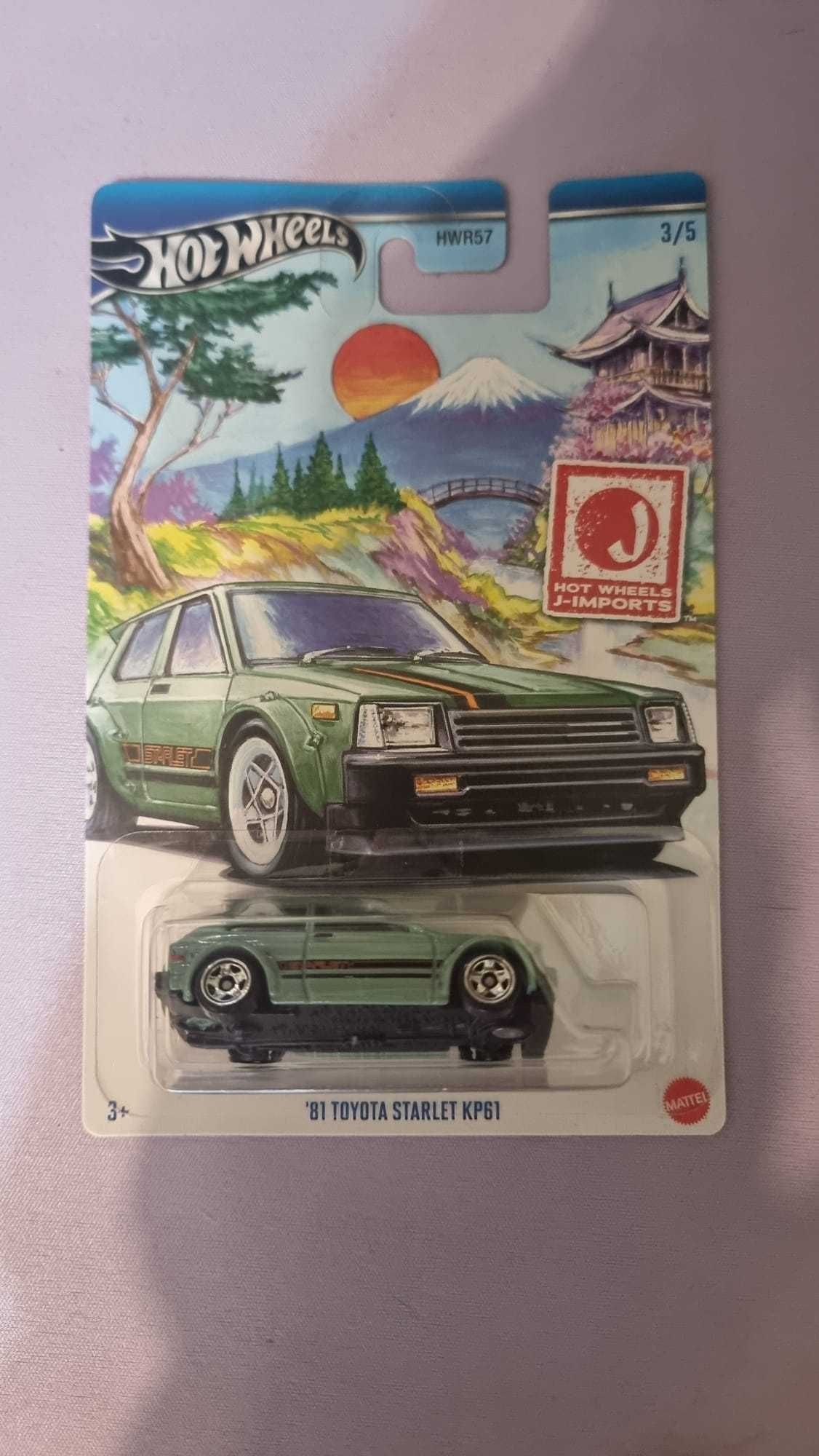 Hot Wheels J-Imports '81 Toyota Starlet KP61