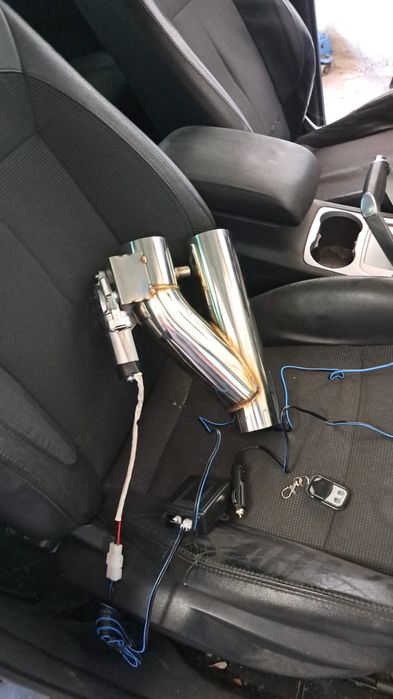 Evacuare bmw M57 89mm Cu clapeta