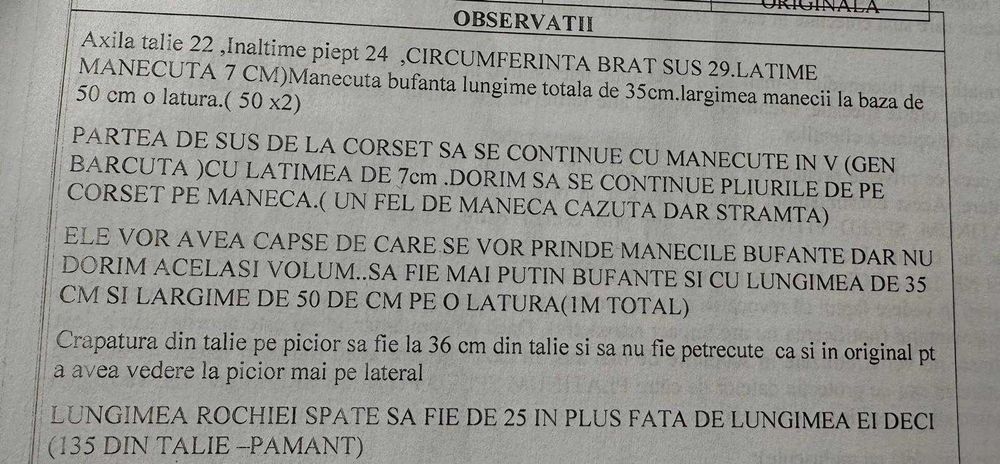 Rochie mireasa custom