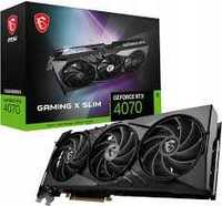 Видеокарта MSI GeForce RTX 4070 GAMING X SLIM