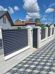 Preț de producător ,Gard tip jaluzea,fier forjat etc.,acum și în rate