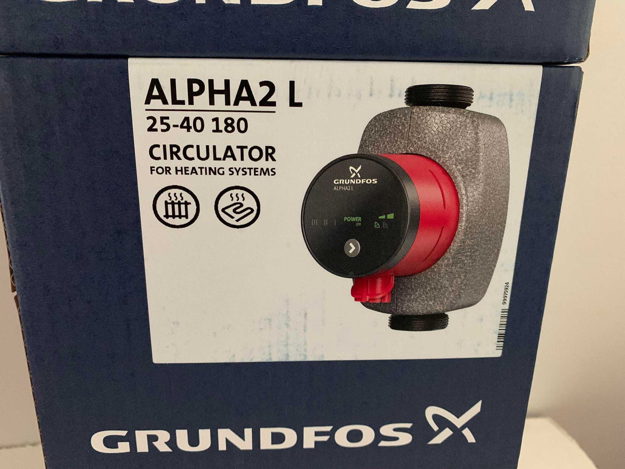 Циркулационна помпа Grundfos ALPHA2 L 25-40-Безплатна доставка