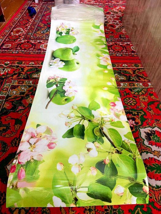 Кухонный фартук ПВХ, Стеновая панель для кухни, Oshxona devor paneli