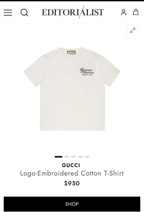 Gucci Firenze M-мъжка оригинална тениска