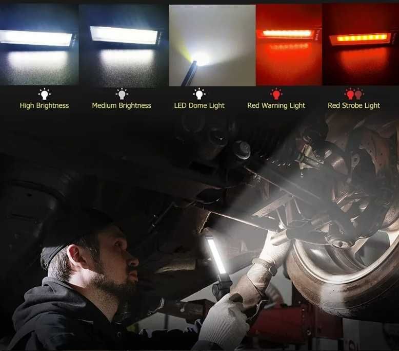 Преносима LED работна лампа