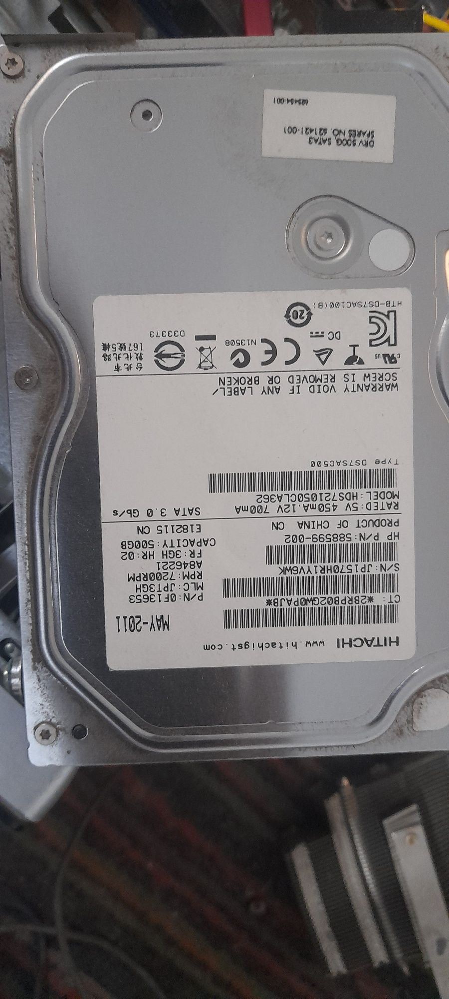 Kompyuter 500 gb hddlari kolechstva