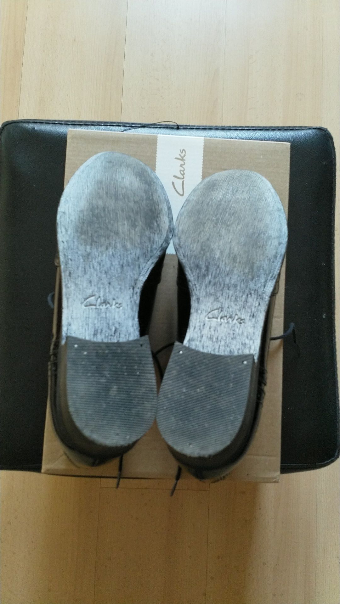 Pantofi Clarks piele lăcuită, 38