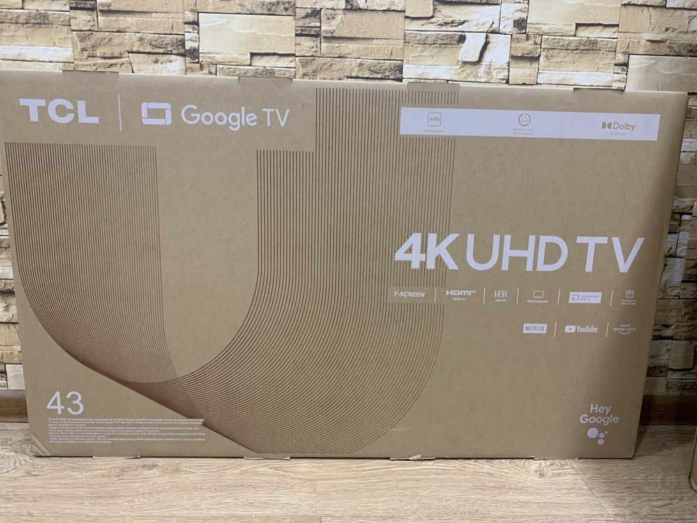 Телевизор TCL 65/43 V6B 4K Google TV