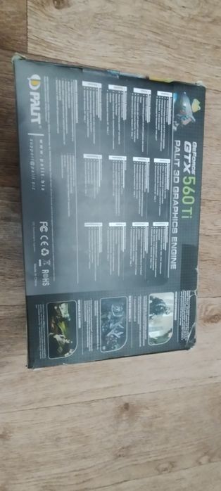Продам нерабочую видеокарту GTX-560TI PALIT
